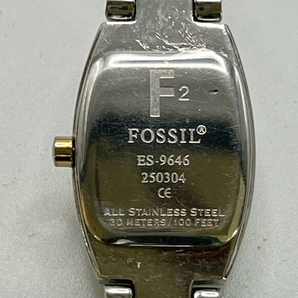 FOSSIL Ladies Petite Silver Tone Watch - Picture 8 of 8